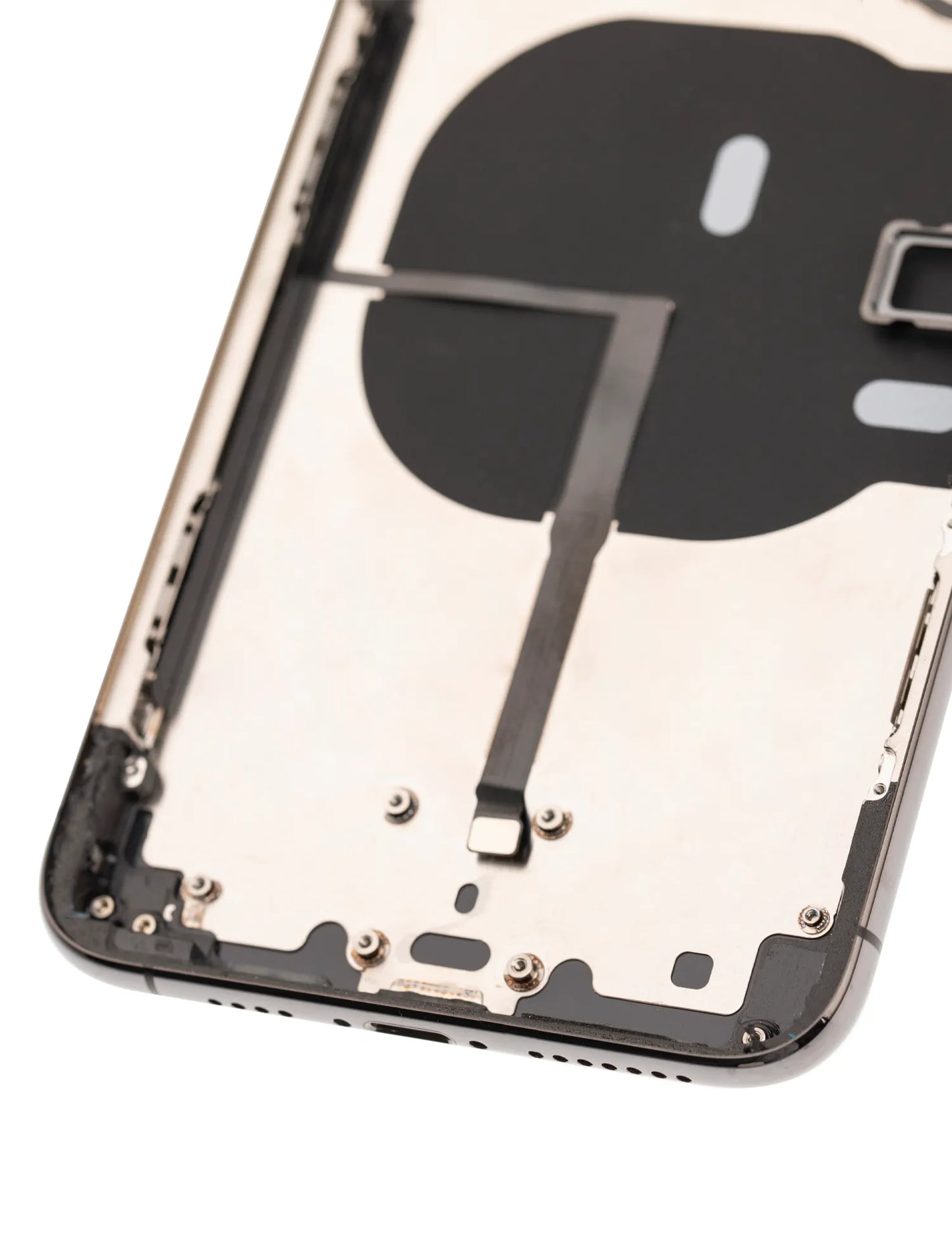 Back Housing W/ Small Components Pre-Installed For iPhone 11 Pro Max (Pull) (Space Gray)