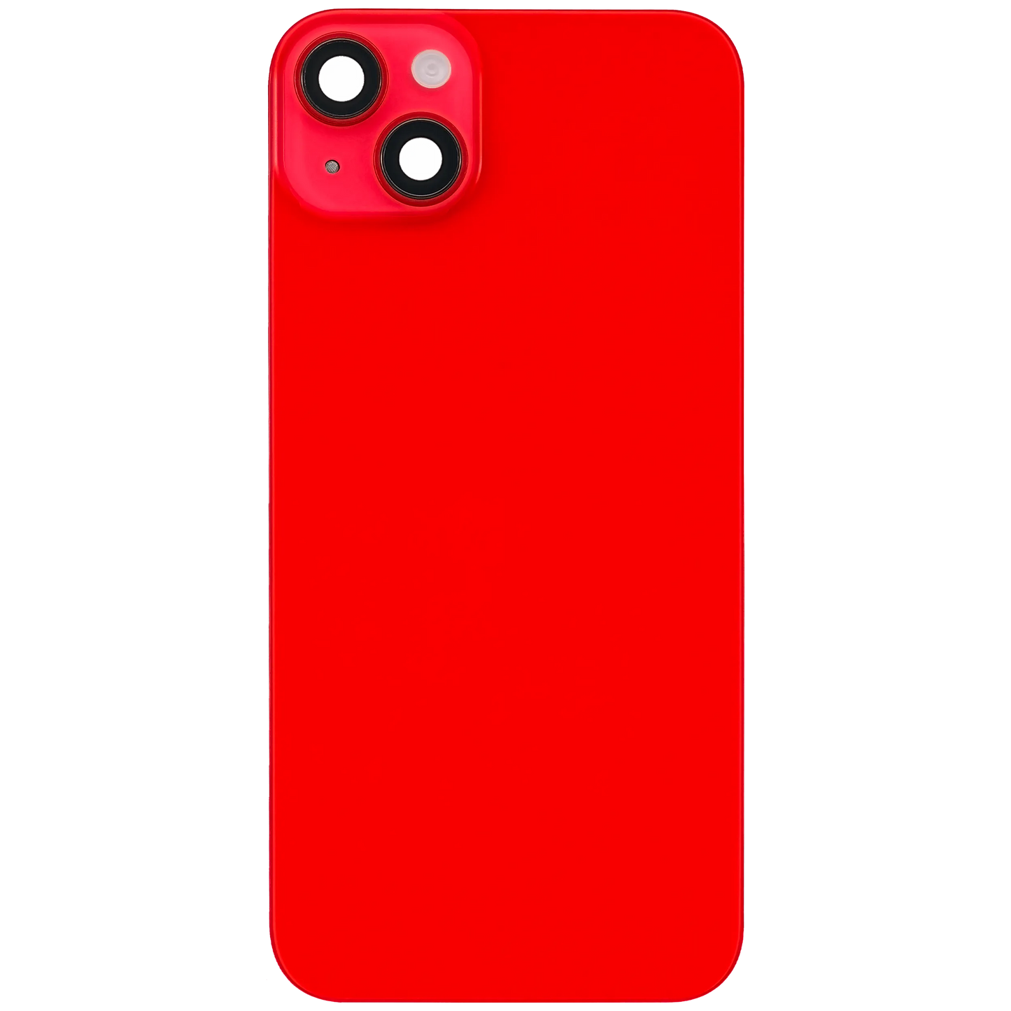Back Glass w/ MagSafe Magnet For iPhone 14 Plus (Pull) (Red)