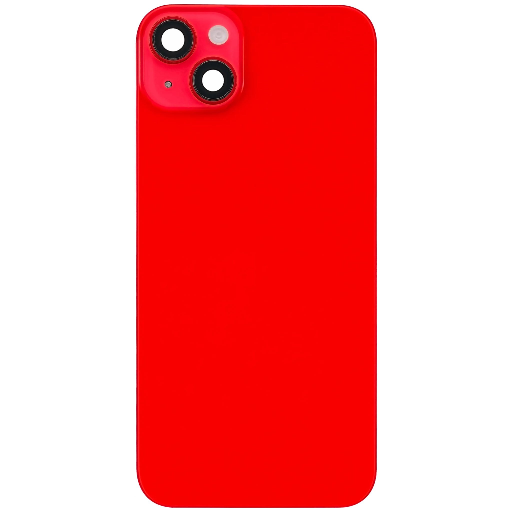Back Glass w/ MagSafe Magnet For iPhone 14 Plus (Pull) (Red)
