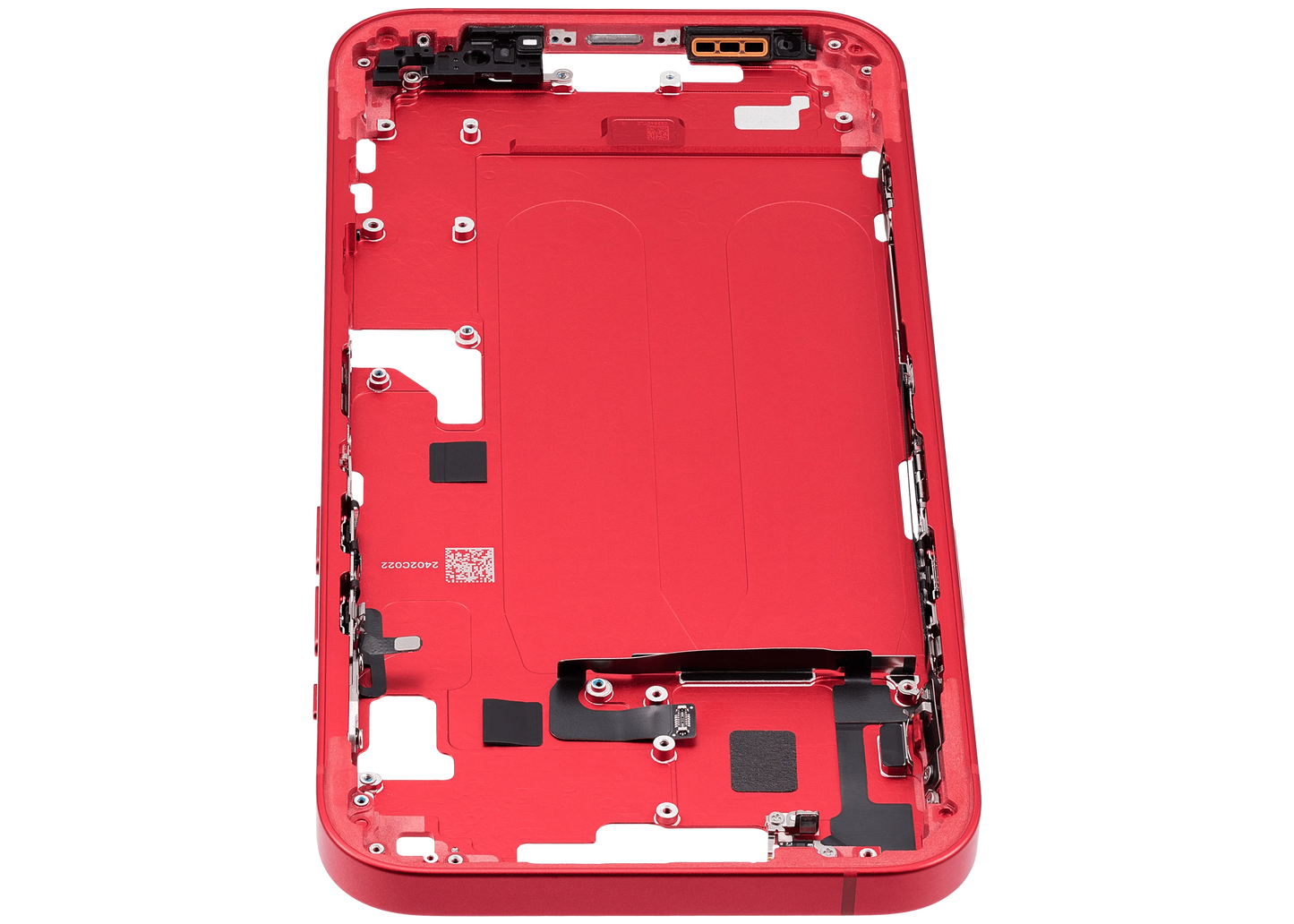 Mid-Frame Housing W/ Small Parts For iPhone 14 Plus (EU / Global Version) (Pull) (Red)