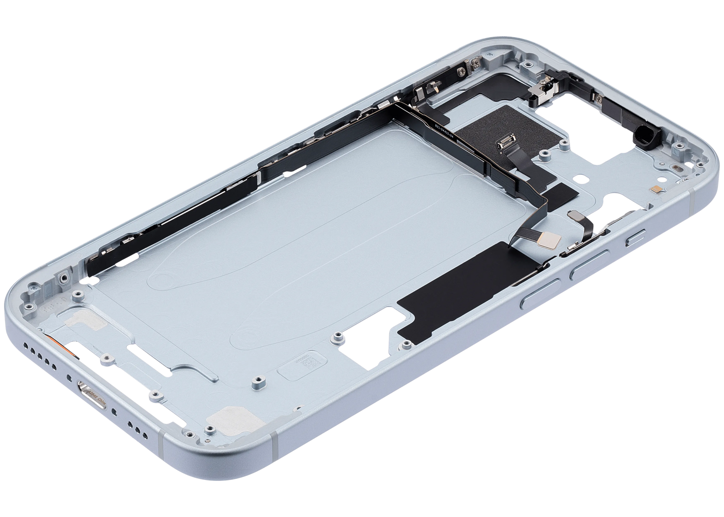Mid-Frame Housing W/ Small Parts For iPhone 15 (US Version) (Pull) (Blue)