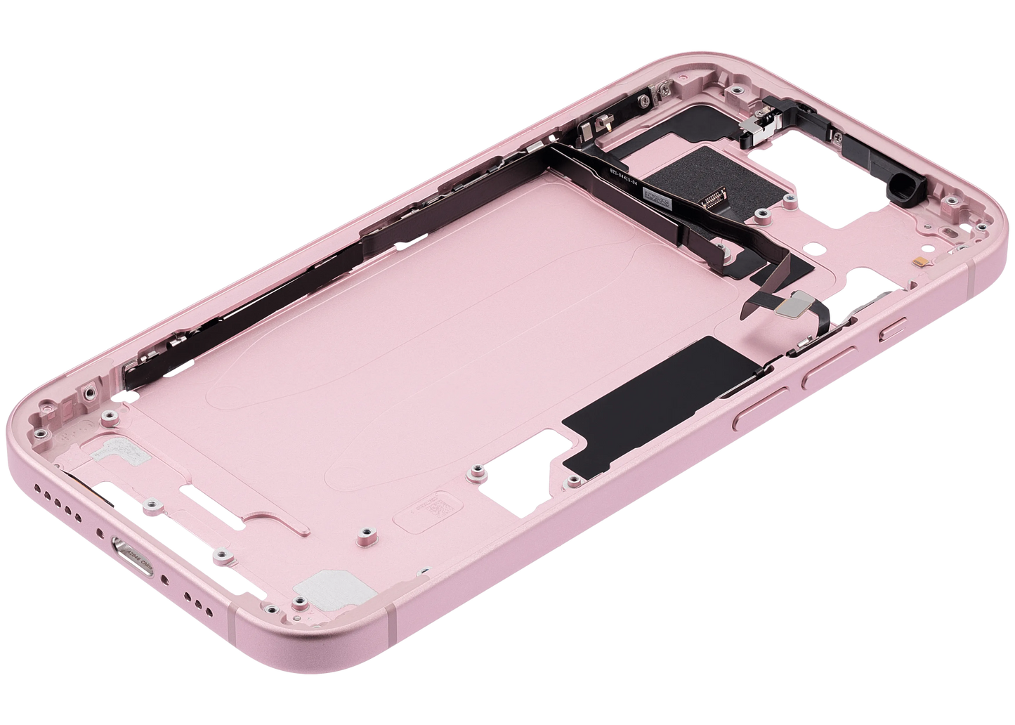 Mid-Frame Housing W/ Small Parts For iPhone 15 (US Version) (Pull) (Pink)