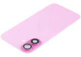 Back Glass w/ MagSafe Magnet & NFC & Flashlight Flex For iPhone 16 Plus (Pull) (Pink)