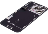 Back Glass w/ MagSafe Magnet & NFC & Flashlight Flex For iPhone 16 Pro (Pull) (Black Titanium)