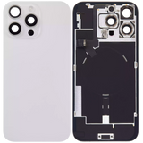 Back Glass w/ MagSafe Magnet & NFC & Flashlight Flex For iPhone 16 Pro Max (Pull) (White Titanium)