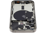 Back Housing W/ Small Parts For iPhone 15 Pro (US Version) (Pull) (Natural Titanium)