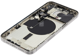 Back Housing W/ Small Parts For iPhone 15 Pro Max (US Version) (Pull) (White Titanium)
