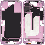Mid-Frame Housing W/ Small Parts For iPhone 16 Plus (US Version) (Pull) (Pink)
