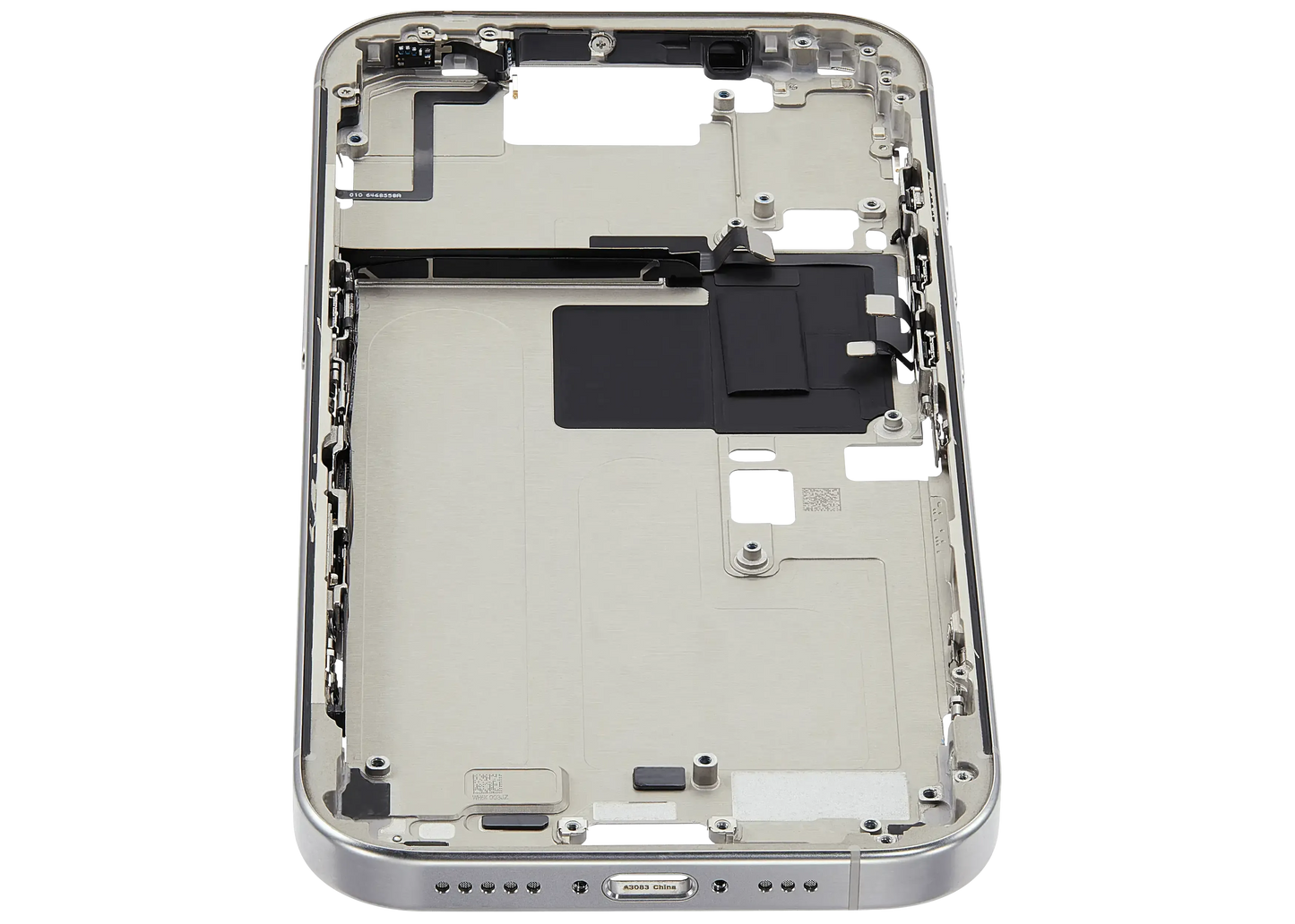 Mid-Frame Housing W/ Small Parts For iPhone 16 Pro (US Version) (Pull) (Natural Titanium)