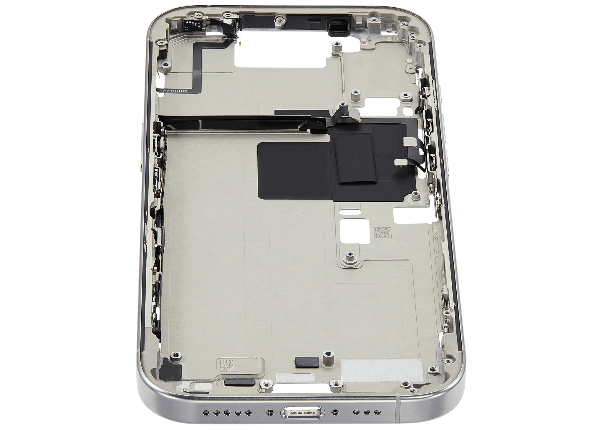 Mid-Frame Housing W/ Small Parts For iPhone 16 Pro (US Version) (Pull) (Natural Titanium)