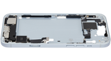 Mid-Frame Housing W/ Charging Port Flex & Small Parts For iPhone 15 Plus (EU / Global Version) (Pull) (Blue)