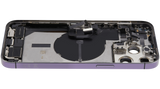 Back Housing W/ Charging Port Flex & Small Parts For iPhone 14 Pro Max (EU / Global Version) (Pull) (Deep Purple)