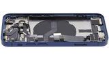 Back Housing W/ Charging Port Flex & Small Parts For iPhone 12 Mini (US Version) (Pull) (Blue)