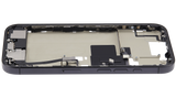 Mid-Frame Housing W/ Charging Port Flex & Small Parts For iPhone 16 Pro (EU / Global Version) (Pull) (Black Titanium)