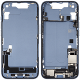 Mid-Frame Housing W/ Charging Port Flex & Small Parts For iPhone 14 (US Version) (Pull (Blue)