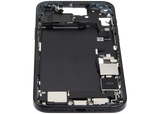 Mid-Frame Housing W/ Charging Port Flex & Small Parts For iPhone 15 Plus (US Version) (Pull) (Black)