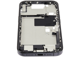 Mid-Frame Housing W/ Charging Port Flex & Small Parts For iPhone 16 Pro (US Version) (Pull) (Black Titanium)