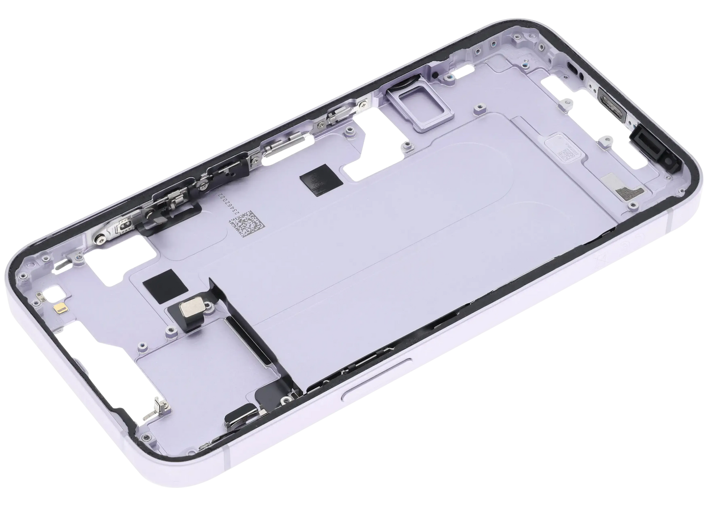 Mid-Frame Housing W/ Small Parts For iPhone 14 (EU / Global Version) (Pull) (Purple)