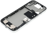 Mid-Frame Housing W/ Charging Port Flex & Small Parts For iPhone 16 Pro (EU / Global Version) (Pull) (White Titanium)