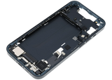Mid-Frame Housing W/ Charging Port Flex & Small Parts For iPhone 14 (US Version) (Pull) (Midnight)