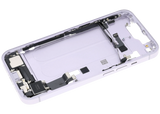 Mid-Frame Housing W/ Charging Port Flex & Small Parts For iPhone 14 (US Version) (Pull) (Purple)