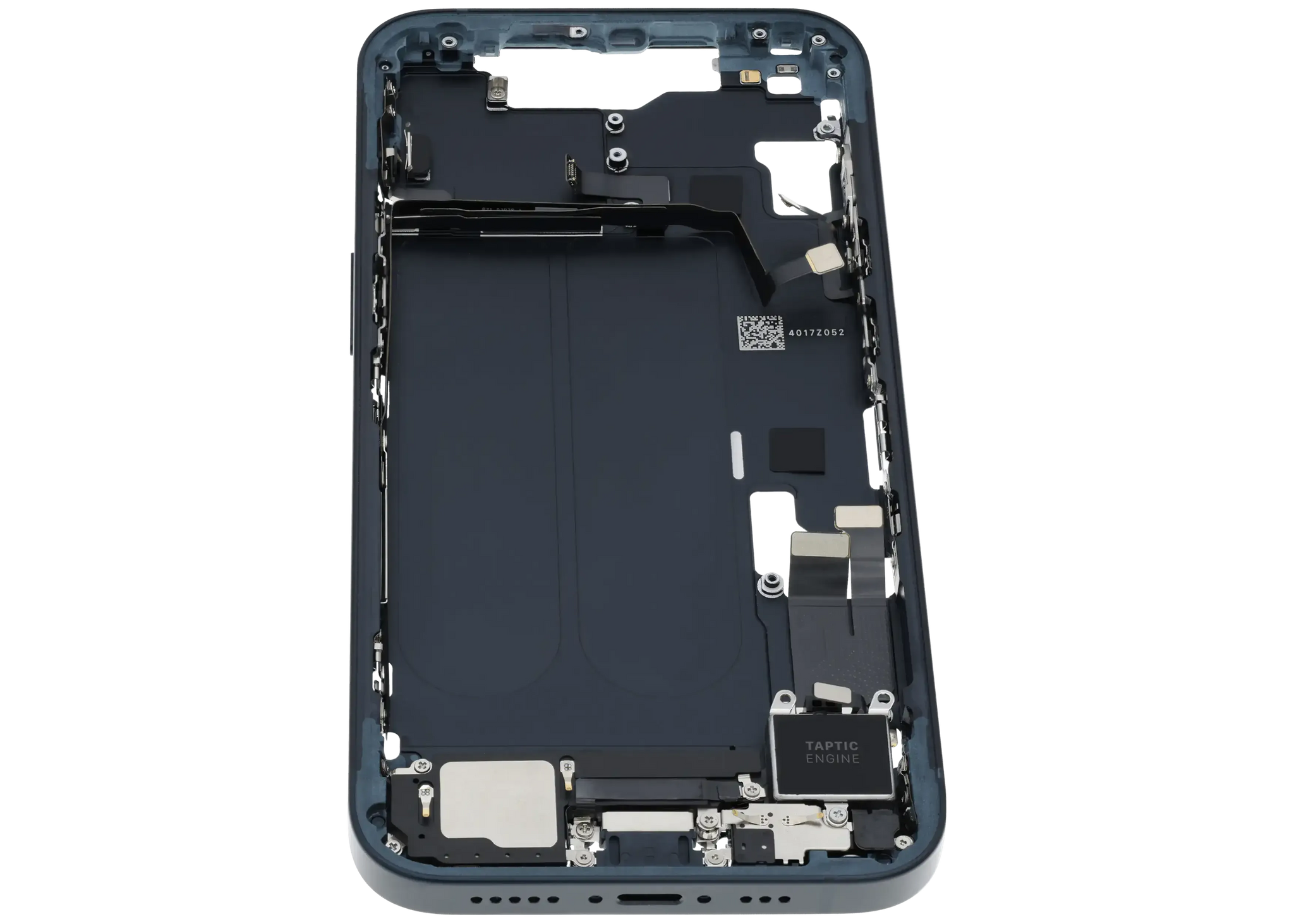 Mid-Frame Housing W/ Charging Port Flex & Small Parts For iPhone 14 (US Version) (Pull) (Midnight)