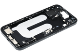 Mid-Frame Housing W/ Charging Port Flex & Small Parts For iPhone 16 Plus (EU / Global Version) (Pull) (Black)