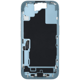 Mid-Frame Housing W/ Charging Port Flex & Small Parts For iPhone 16 (EU / Global Version) (Pull) (Teal)