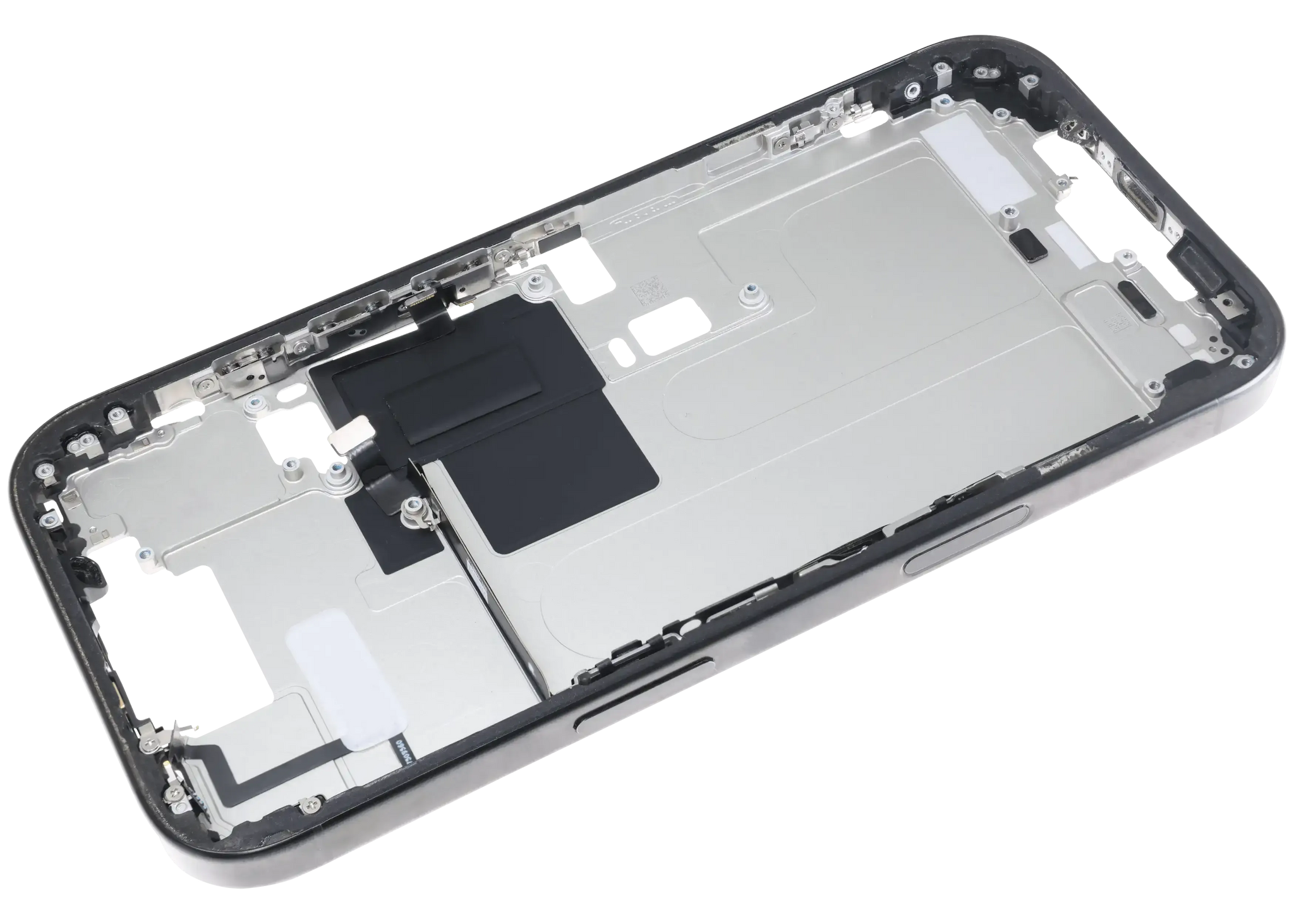 Mid-Frame Housing W/ Small Parts For iPhone 16 Pro (US Version) (Pull) (Black Titanium)