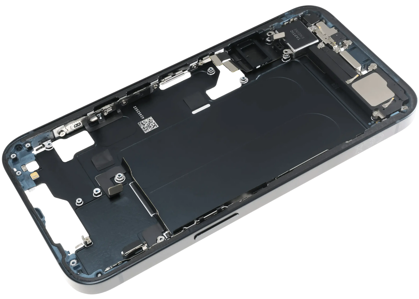 Mid-Frame Housing W/ Charging Port Flex & Small Parts For iPhone 14 (EU / Global Version) (Pull) (Midnight)