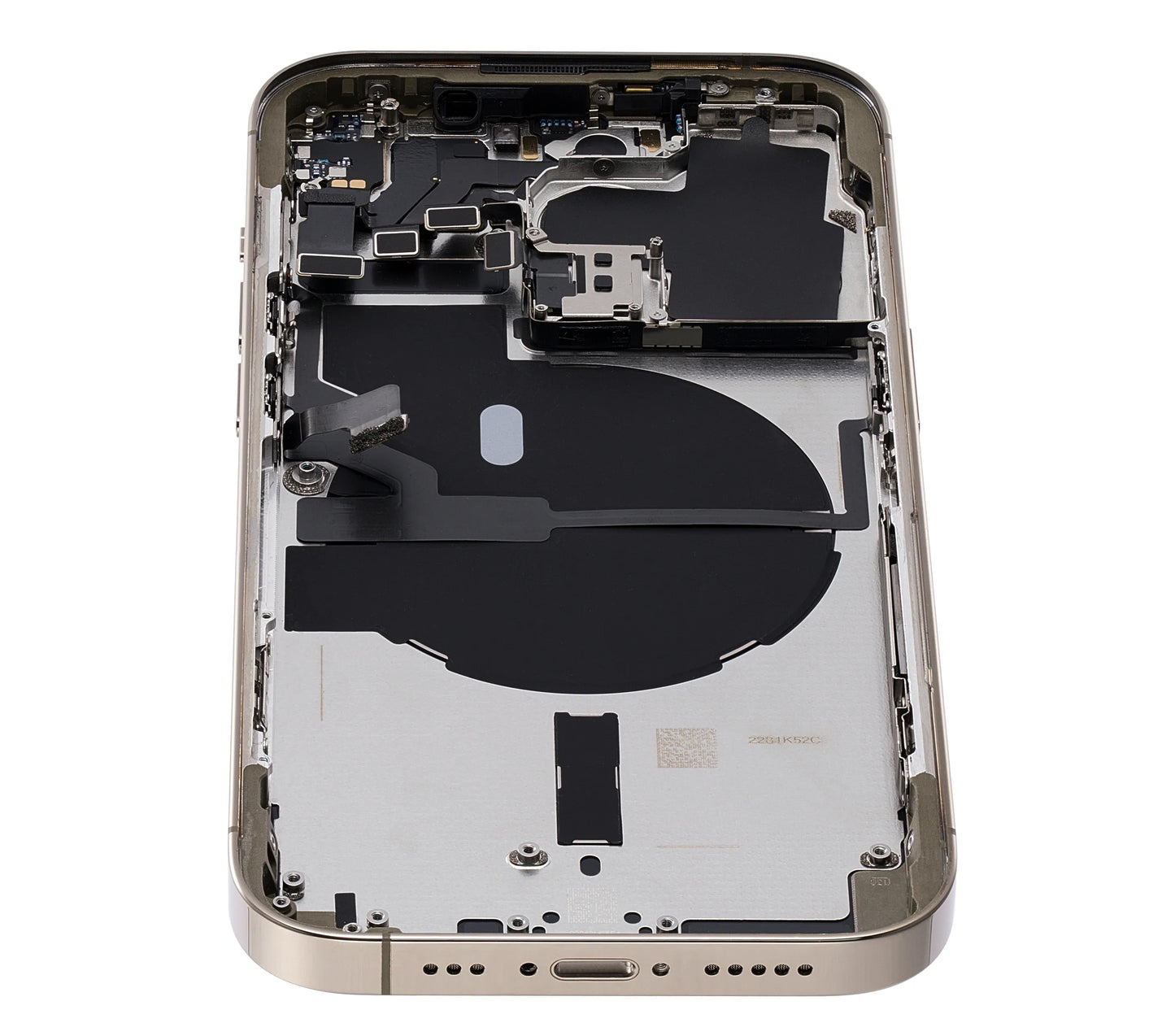 Back Housing W/ Small Parts For iPhone 14 Pro (US Version) (Pull) (Gold)