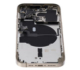 Back Housing W/ Small Parts For iPhone 14 Pro (US Version) (Pull) (Gold)