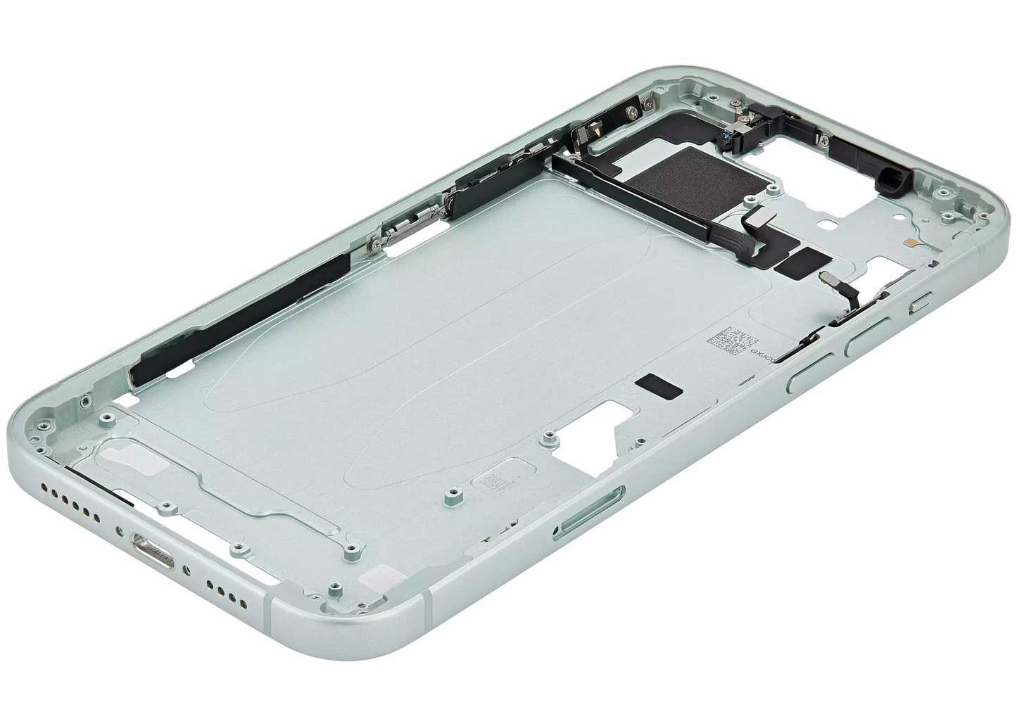 Mid-Frame Housing W/ Small Parts For iPhone 15 Plus (EU / Global Version) (Pull) (Green)