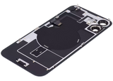 Back Glass w/ MagSafe Magnet & NFC & Flashlight Flex For iPhone 16 Plus (Pull) (White)