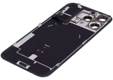 Back Glass w/ MagSafe Magnet & NFC & Flashlight Flex For iPhone 16 Pro Max (Used OEM Pull: Grade A) (Black Titanium)