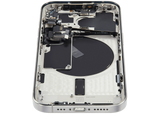 Back Housing W/ Small Parts For iPhone 15 Pro (US Version) (Pull) (White Titanium)