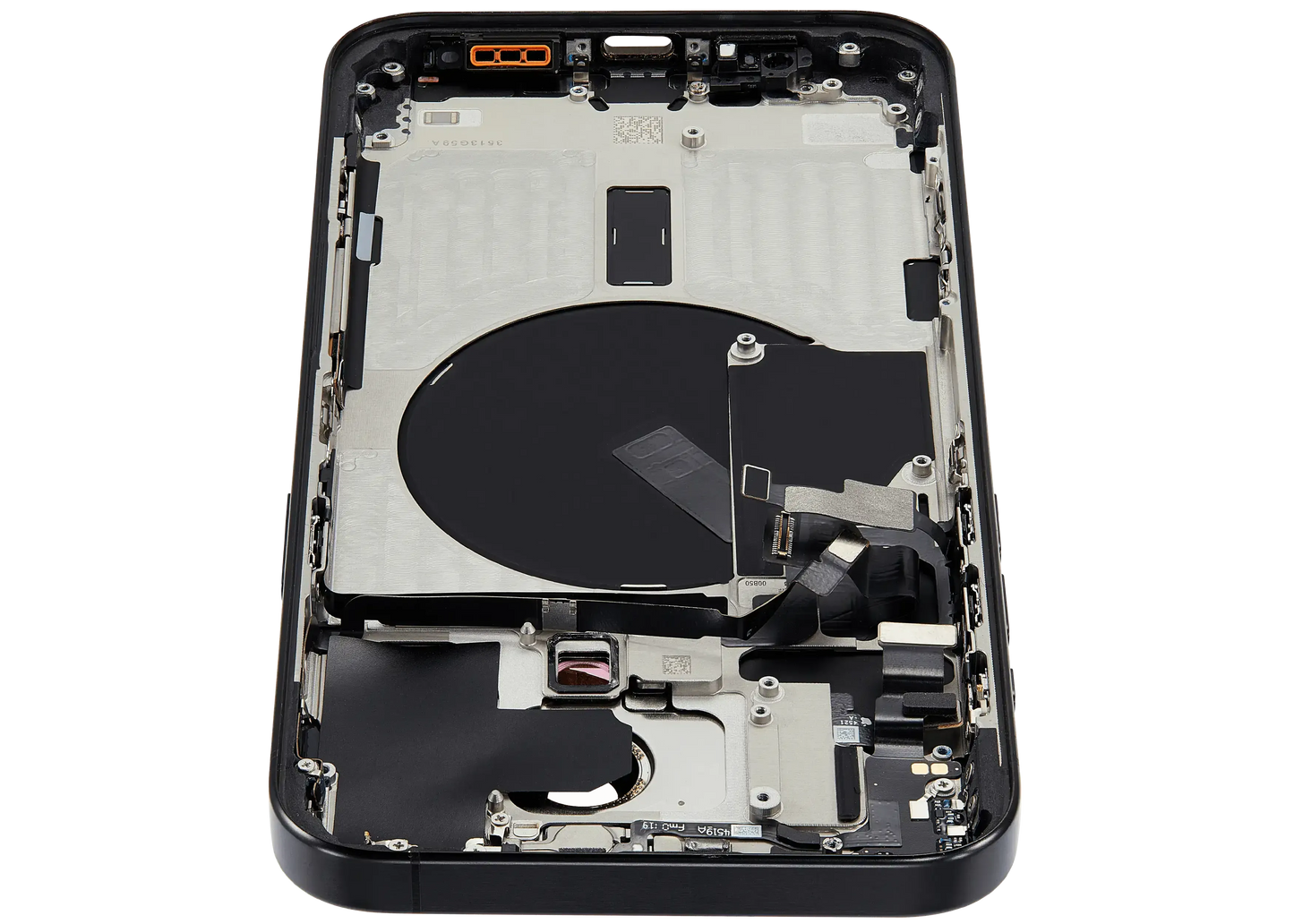 Back Housing W/ Small Parts For iPhone 15 Pro Max (US Version) (Pull) (Black Titanium)