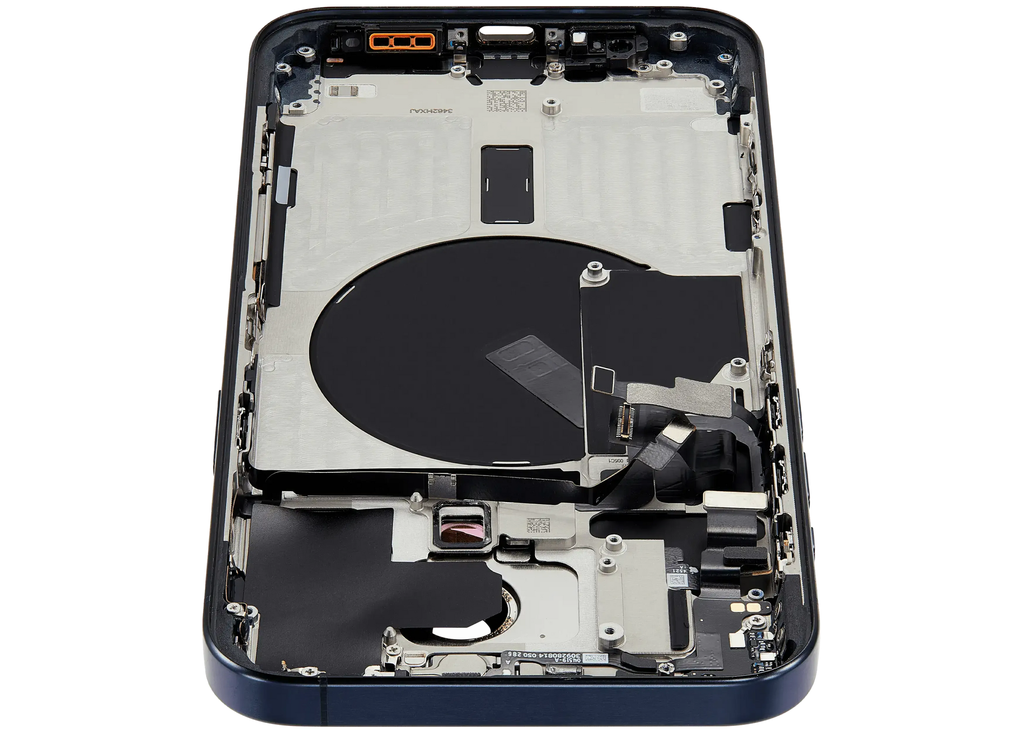 Back Housing W/ Small Parts For iPhone 15 Pro Max (US Version) (Pull) (Blue Titanium)