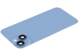 Back Glass w/ MagSafe Magnet & NFC & Flashlight Flex For iPhone 14 (Pull) (Blue)