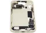 Mid-Frame Housing W/ Charging Port Flex & Small Parts For iPhone 15 (EU / Global Version) (Pull) (Yellow)