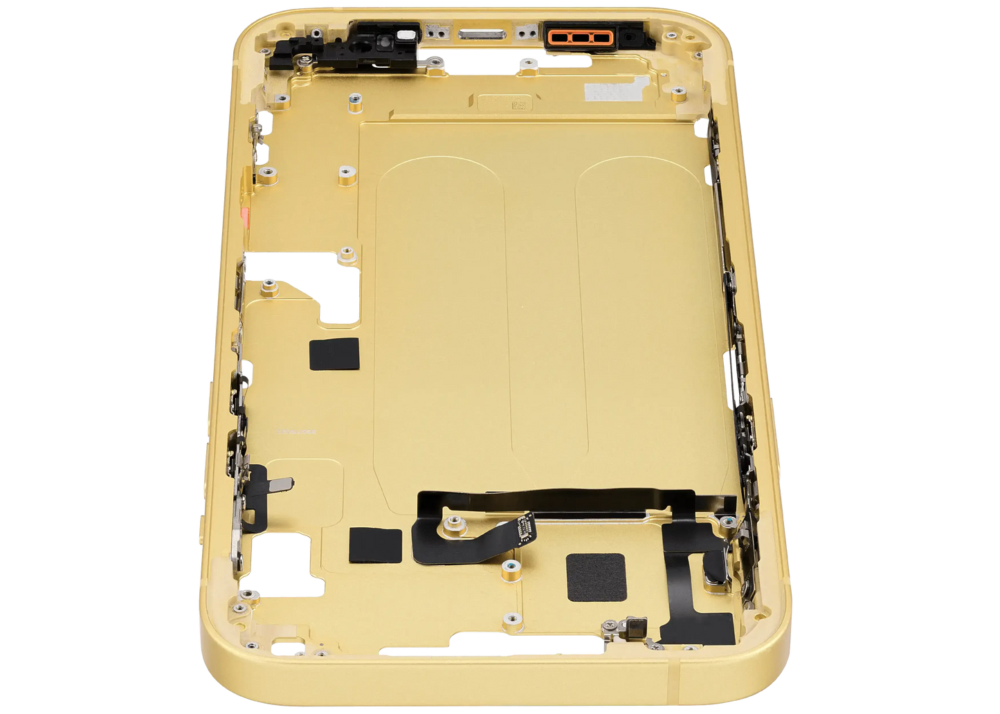 Mid-Frame Housing W/ Small Parts For iPhone 14 Plus (EU / Global Version) (Pull) (Yellow)