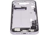 Mid-Frame Housing W/ Charging Port Flex & Small Parts For iPhone 14 (EU / Global Version) (Pull) (Purple)
