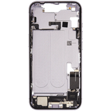 Mid-Frame Housing W/ Charging Port Flex & Small Parts For iPhone 14 (EU / Global Version) (Pull) (Purple)