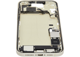 Mid-Frame Housing W/ Charging Port Flex & Small Parts For iPhone 15 Plus (US Version) (Pull) (Yellow)