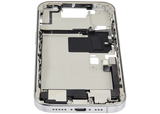 Mid-Frame Housing W/ Charging Port Flex & Small Parts For iPhone 16 Pro (US Version) (Pull) (White Titanium)