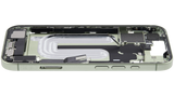 Mid-Frame Housing W/ Charging Port Flex & Small Parts For iPhone 17 (EU / Global Version) (Pull) (Sage)