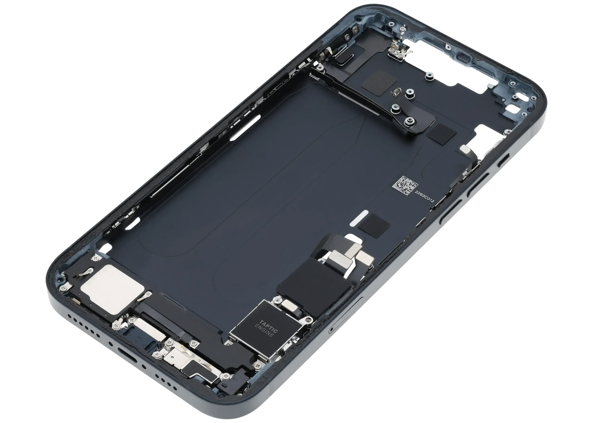 Mid-Frame Housing W/ Charging Port Flex & Small Parts For iPhone 14 Plus (EU / Global Version) (Pull) (Midnight)