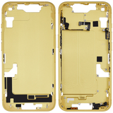 Mid-Frame Housing W/ Small Parts For iPhone 14 (EU / Global Version) (Pull) (Yellow)
