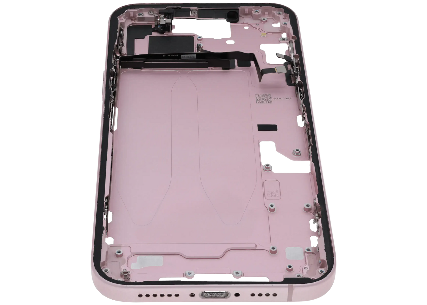Mid-Frame Housing W/ Small Parts For iPhone 15 Plus (US Version) (Pull) (Pink)