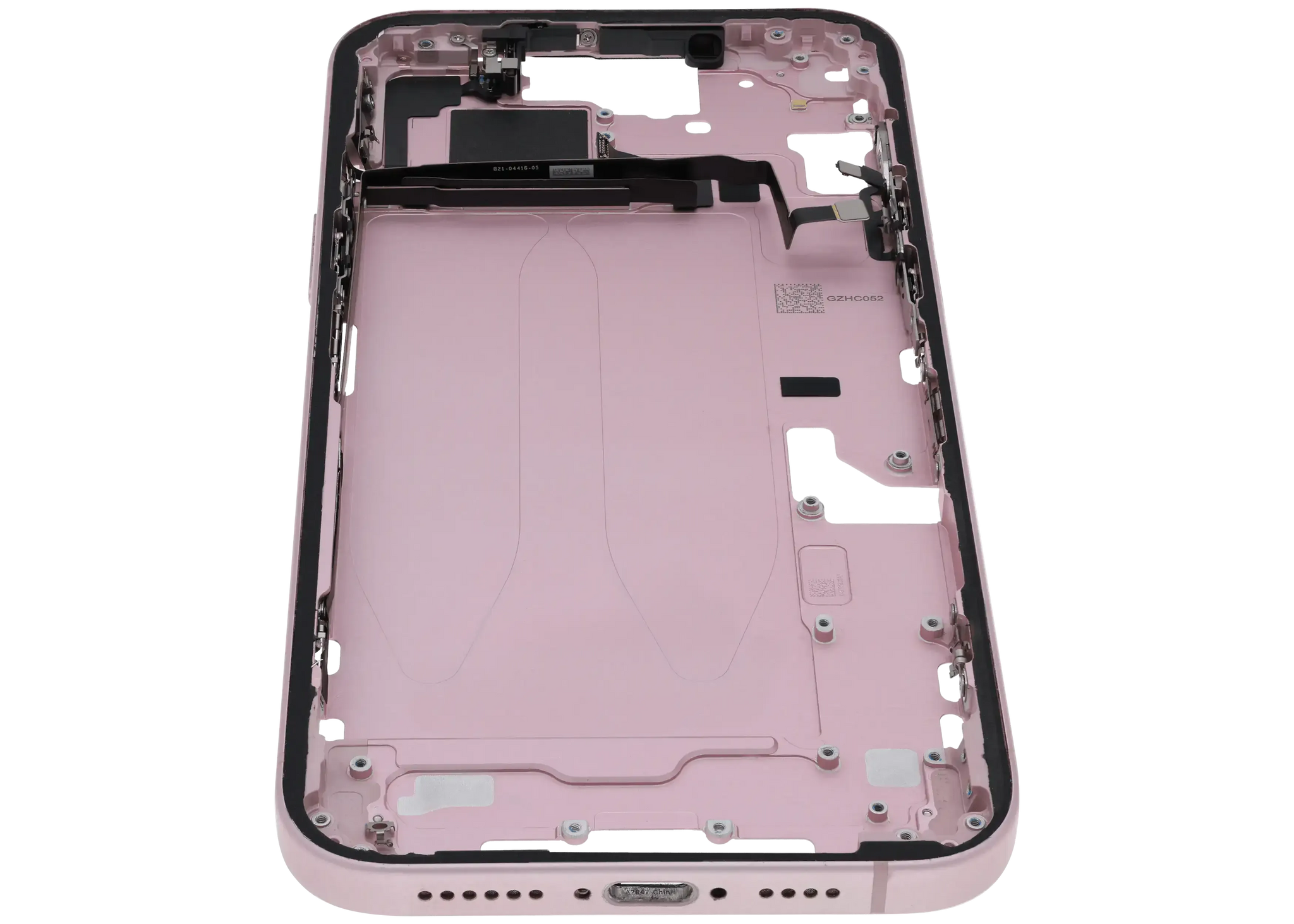 Mid-Frame Housing W/ Small Parts For iPhone 15 Plus (US Version) (Pull) (Pink)